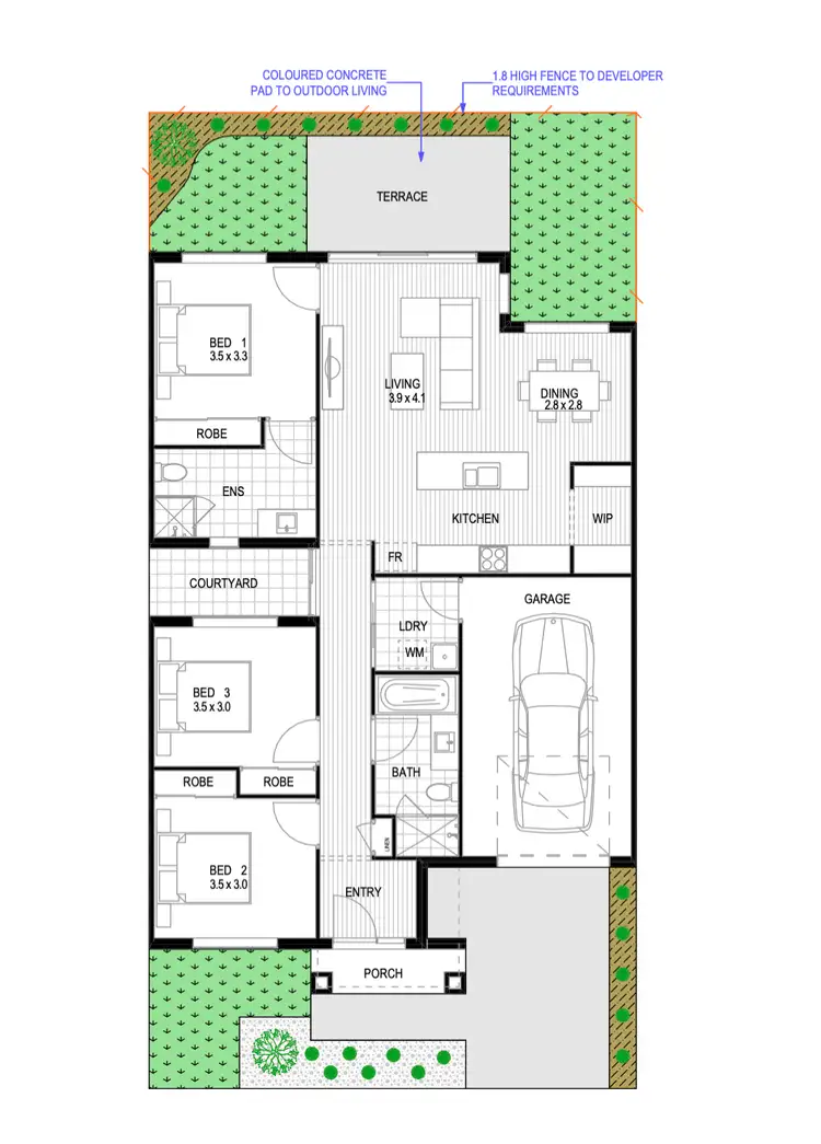 Floorplan of Homely house listing, Address available on request