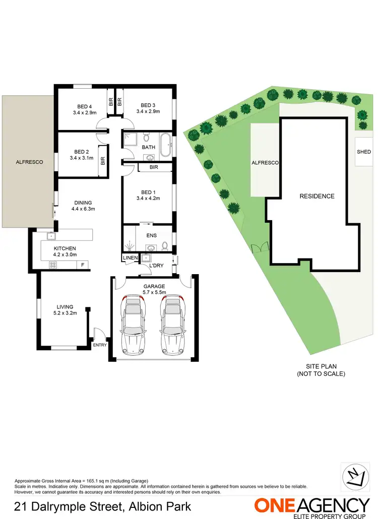 Floorplan of Homely house listing, 21 Dalrymple Street, Albion Park NSW 2527