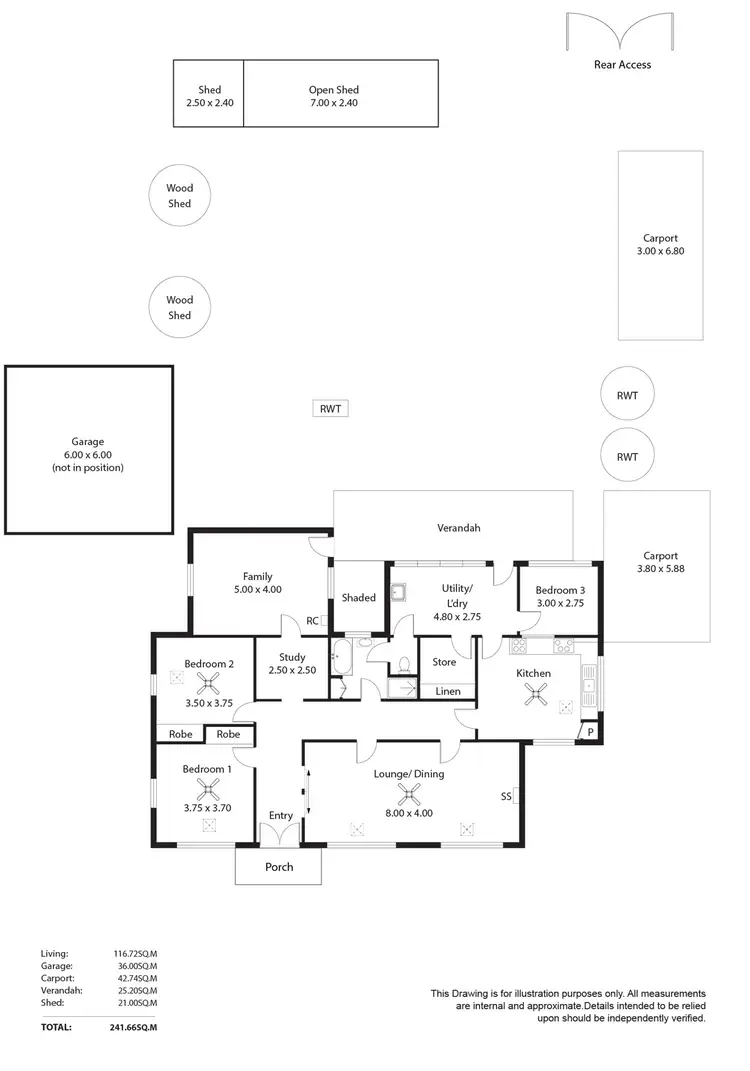 Floorplan of Homely house listing, 29 Randall Street, Mannum SA 5238