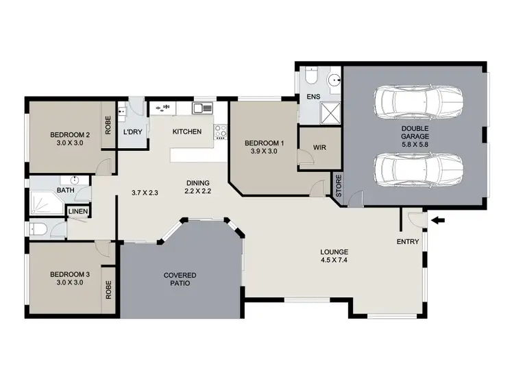 Floorplan of Homely house listing, 4 Cooroy Street, Forest Lake QLD 4078
