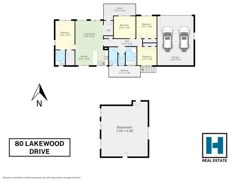 Floorplan of Homely house listing, 80 Lakewood Drive, Merimbula NSW 2548