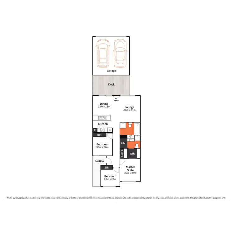 Floorplan of Homely house listing, 8 Plenty Walk, Mount Duneed VIC 3217
