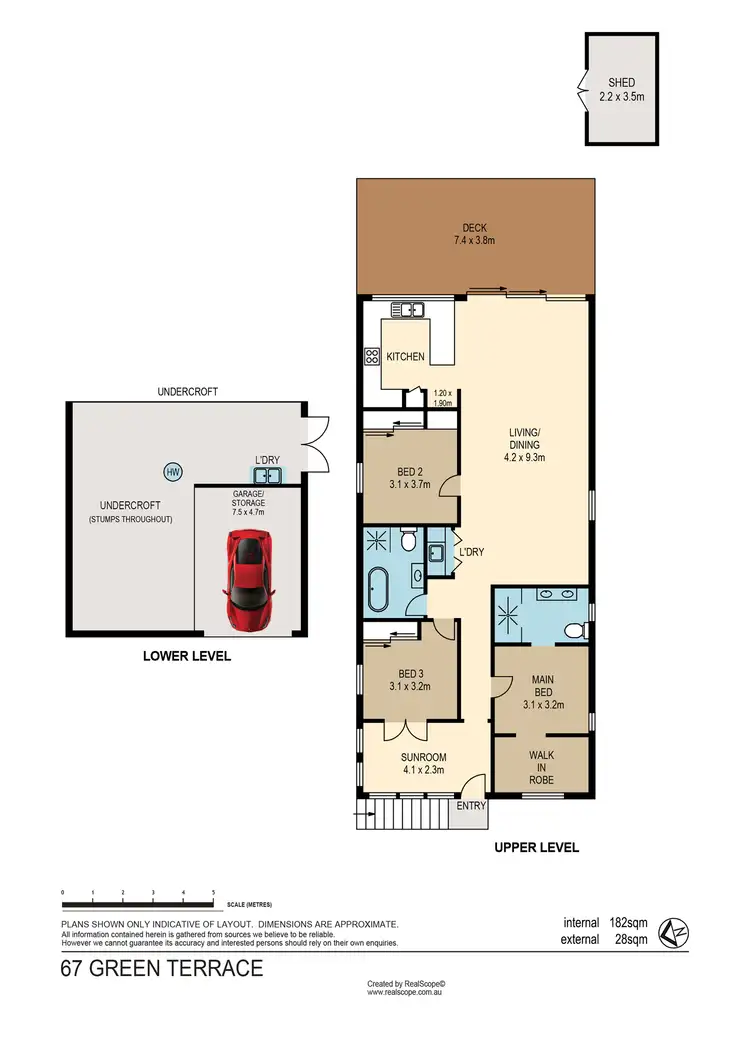 Floorplan of Homely house listing, 67 Green Terrace, Windsor QLD 4030