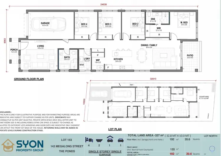 Floorplan of Homely house listing, 142 Megalong Street, The Ponds NSW 2769