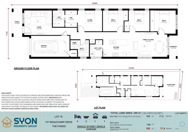 Floorplan of Homely house listing, 137 Beauchamp Drive, The Ponds NSW 2769