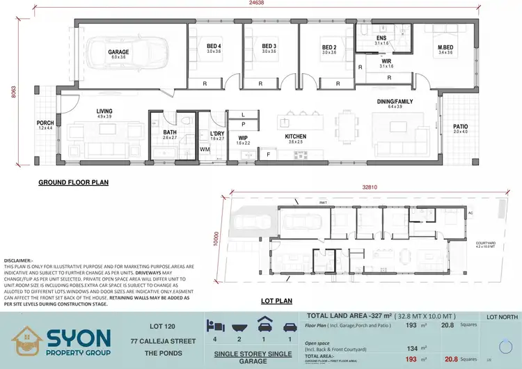 Floorplan of Homely house listing, 77 Calleja Street, The Ponds NSW 2769