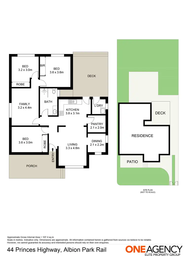 Floorplan of Homely house listing, 44 Princes Highway, Albion Park Rail NSW 2527