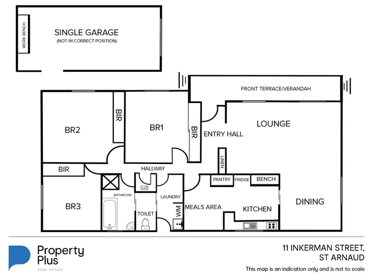 Floorplan of Homely house listing, 11 Inkerman Street, St Arnaud VIC 3478