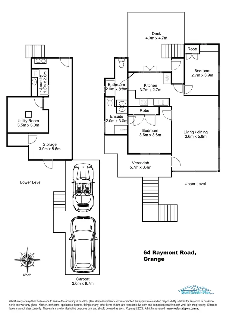 Floorplan of Homely house listing, 64 Raymont Road, Grange QLD 4051