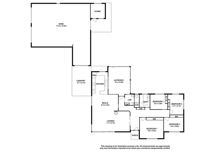 Floorplan of Homely house listing, 73 Eight Mile Creek Road, Port Macdonnell SA 5291