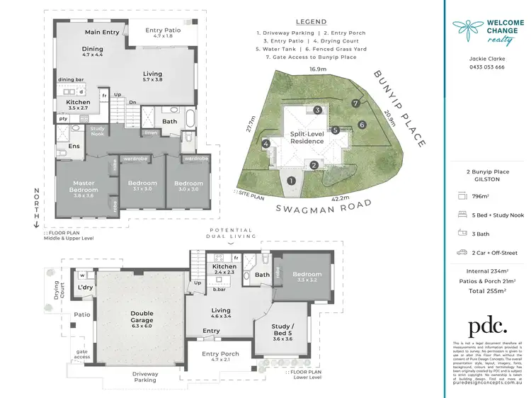 Floorplan of Homely house listing, 2 Bunyip Place, Gilston QLD 4211