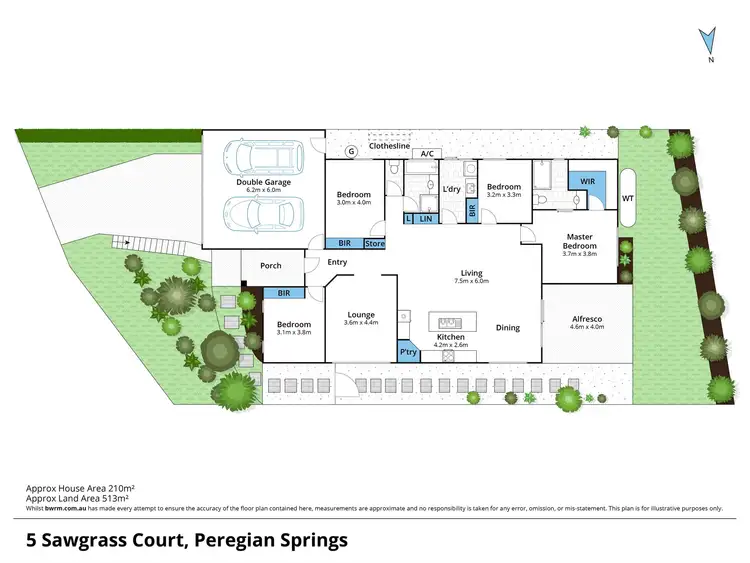 Floorplan of Homely house listing, 5 Sawgrass Court, Peregian Springs QLD 4573