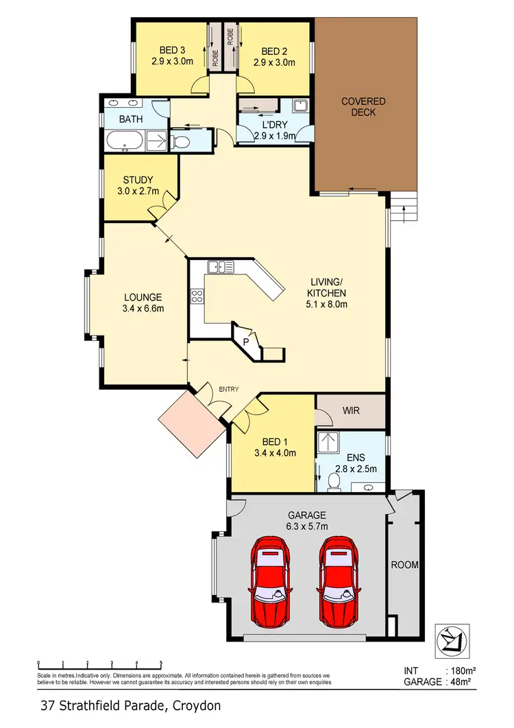 Floorplan of Homely house listing, 37 Strathfield Parade, Croydon VIC 3136