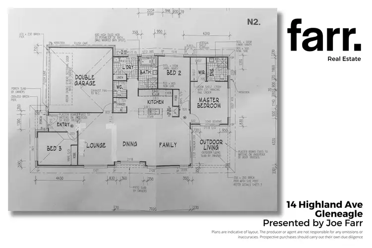 Floorplan of Homely house listing, 14 Highland Avenue, Gleneagle QLD 4285