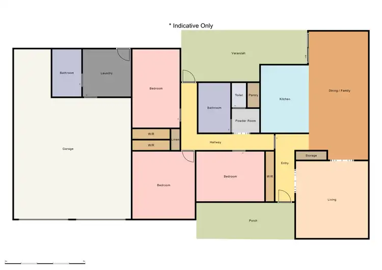 Floorplan of Homely rural property listing, 14 Riverview Drive, Wingham NSW 2429