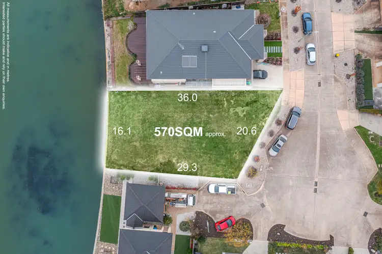 Floorplan of Homely land listing, 17 Rhode Island Close, Point Cook VIC 3030