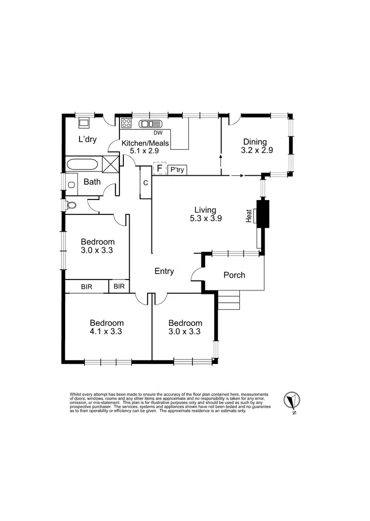 Floorplan of Homely house listing, 4 Bettina Street, Burwood East VIC 3151