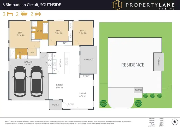 Floorplan of Homely house listing, 6 Bimbadean Circuit, Southside QLD 4570