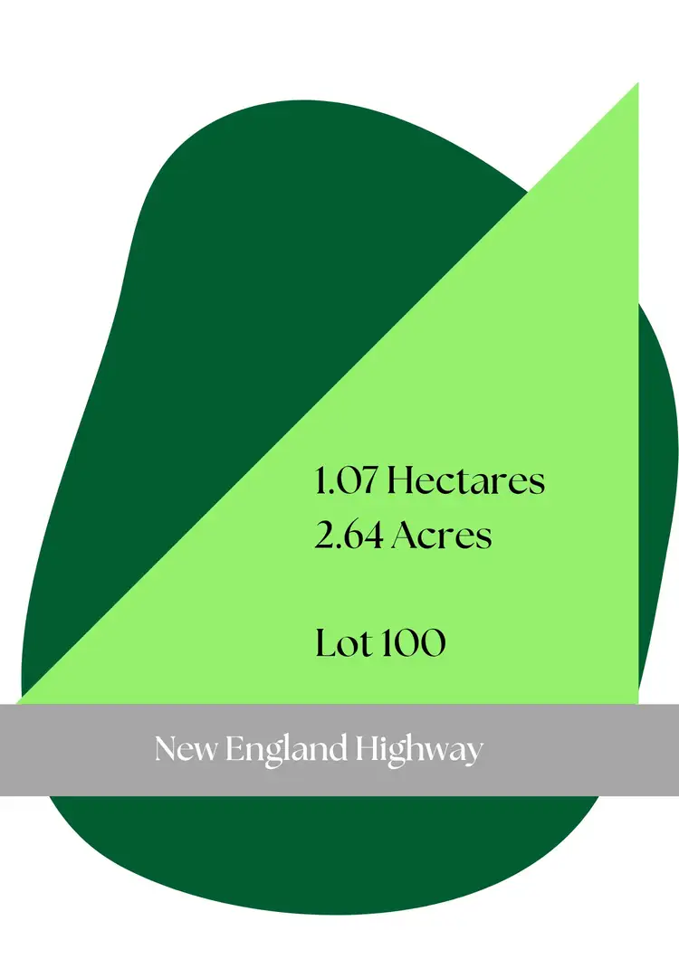 Floorplan of Homely land listing, LOT 100 New England Highway, Scone NSW 2337