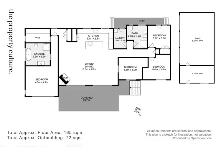 Floorplan of Homely house listing, 121 Glocks Rd, Waterloo TAS 7109