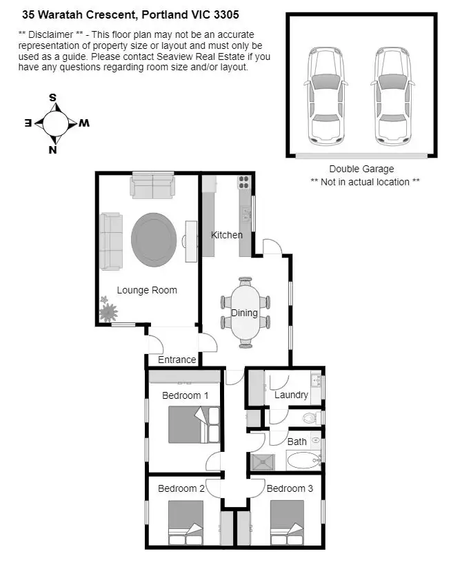 Floorplan of Homely house listing, 35 Waratah Crescent, Portland VIC 3305