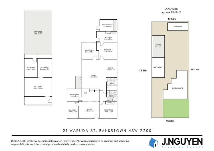 Floorplan of Homely house listing, 21 Waruda Street, Bankstown NSW 2200