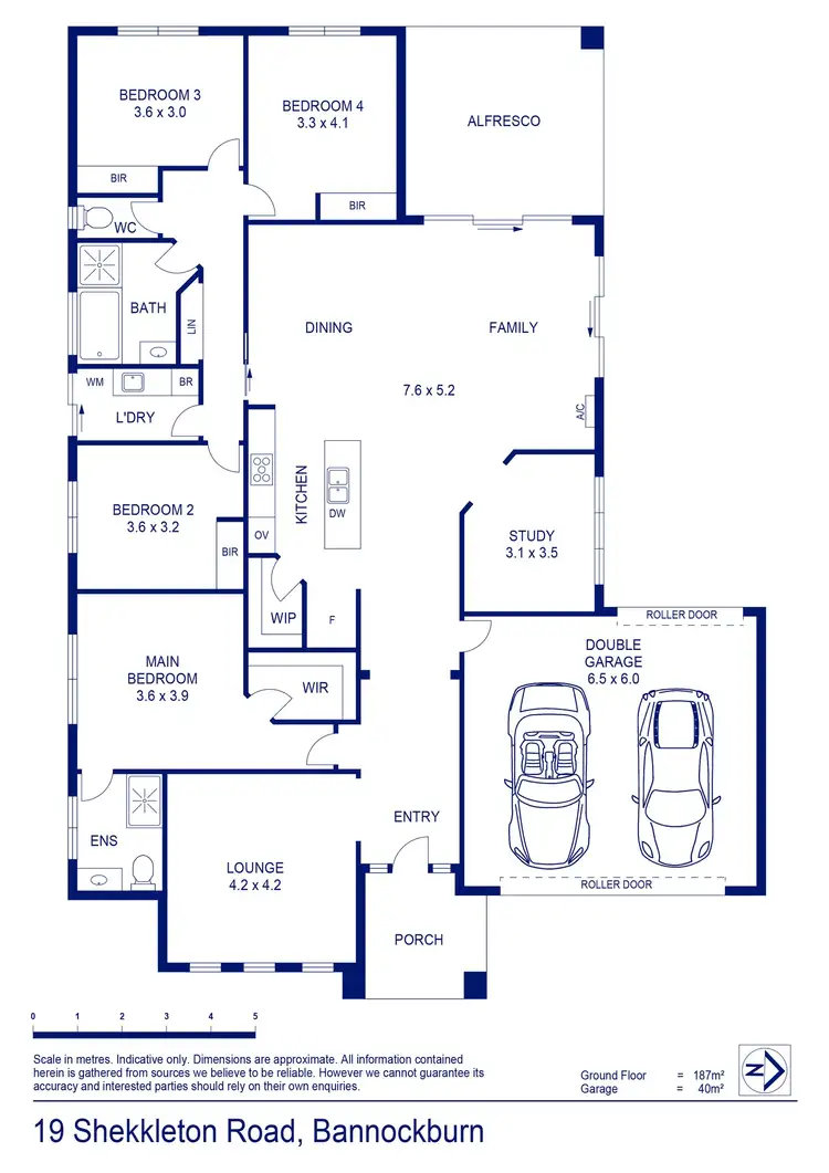 Floorplan of Homely house listing, 19 Shekkleton Road, Bannockburn VIC 3331