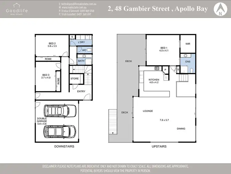 Floorplan of Homely house listing, 2/48 Gambier Street, Apollo Bay VIC 3233