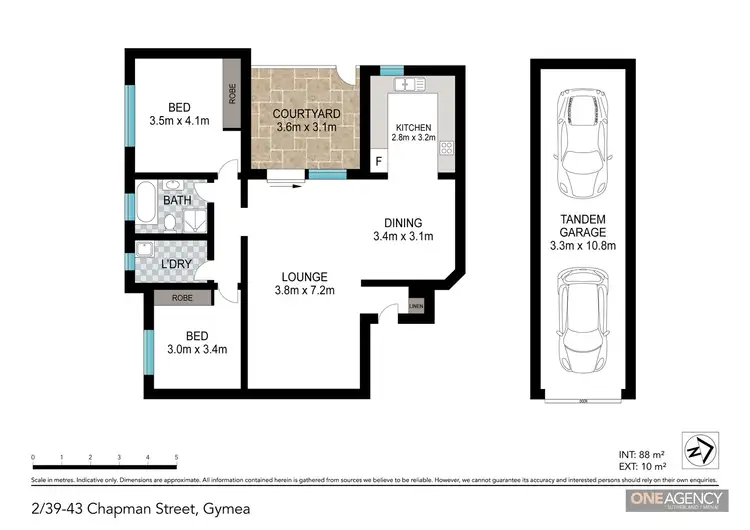 Floorplan of Homely apartment listing, 2/39-43 Chapman Street, Gymea NSW 2227