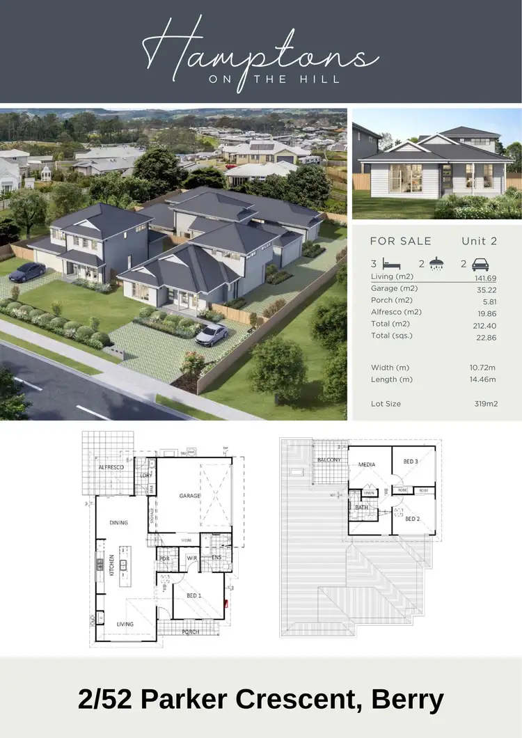 Floorplan of Homely house listing, 2/52 Parker Crescent, Berry NSW 2535