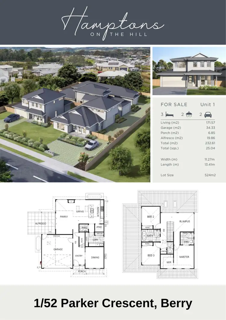 Floorplan of Homely house listing, 1 & 3/52 Parker Crescent, Berry NSW 2535