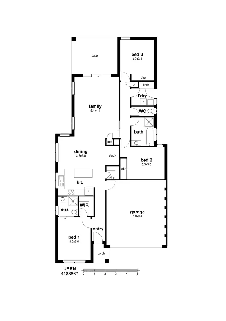Floorplan of Homely house listing, Address available on request