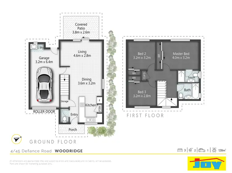 Floorplan of Homely townhouse listing, 4/45-47 Defiance Rd, Woodridge QLD 4114