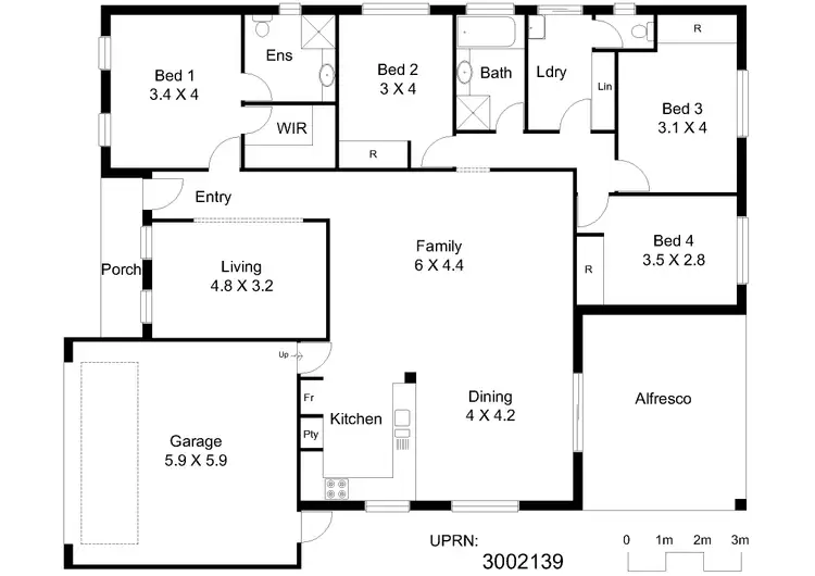 Floorplan of Homely house listing, Address available on request