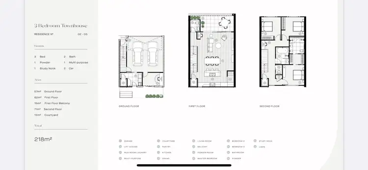 Floorplan of Homely townhouse listing, Address available on request
