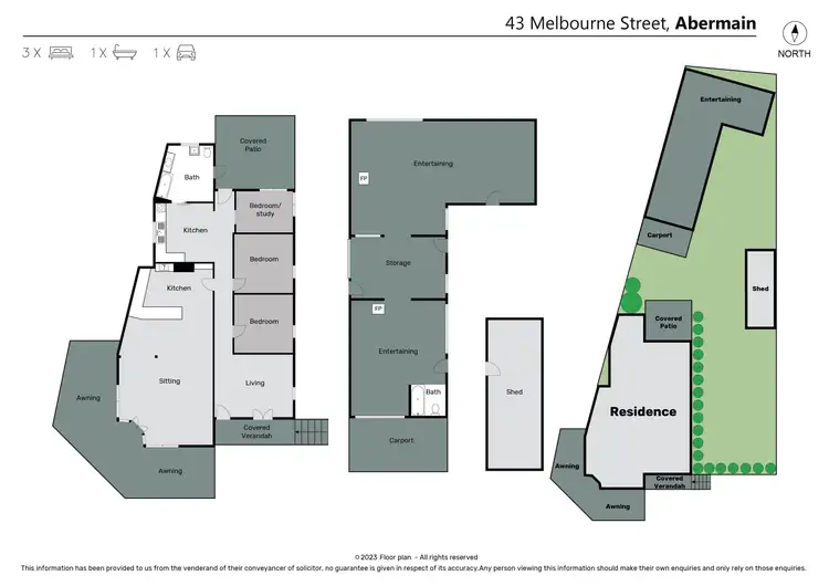 Floorplan of Homely house listing, 43 Melbourne Street, Abermain NSW 2326