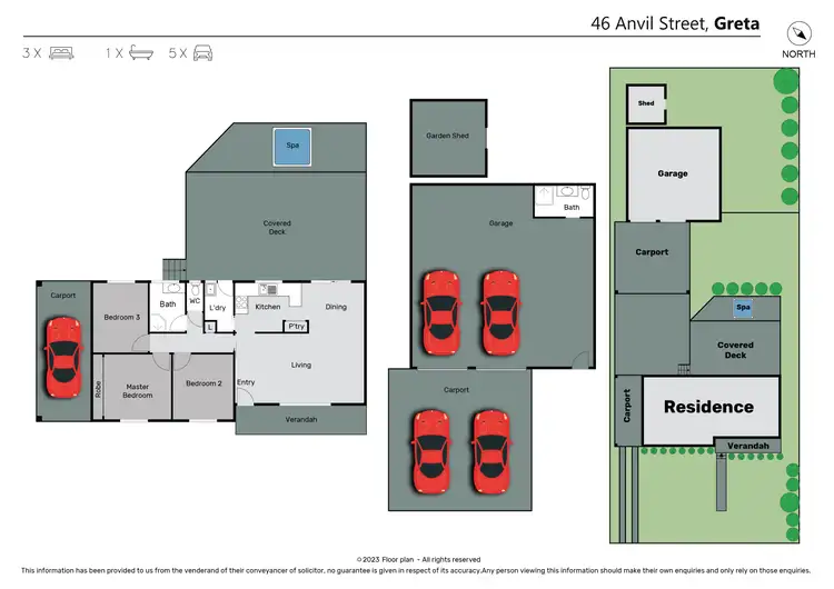 Floorplan of Homely house listing, 46 Anvil Street, Greta NSW 2334