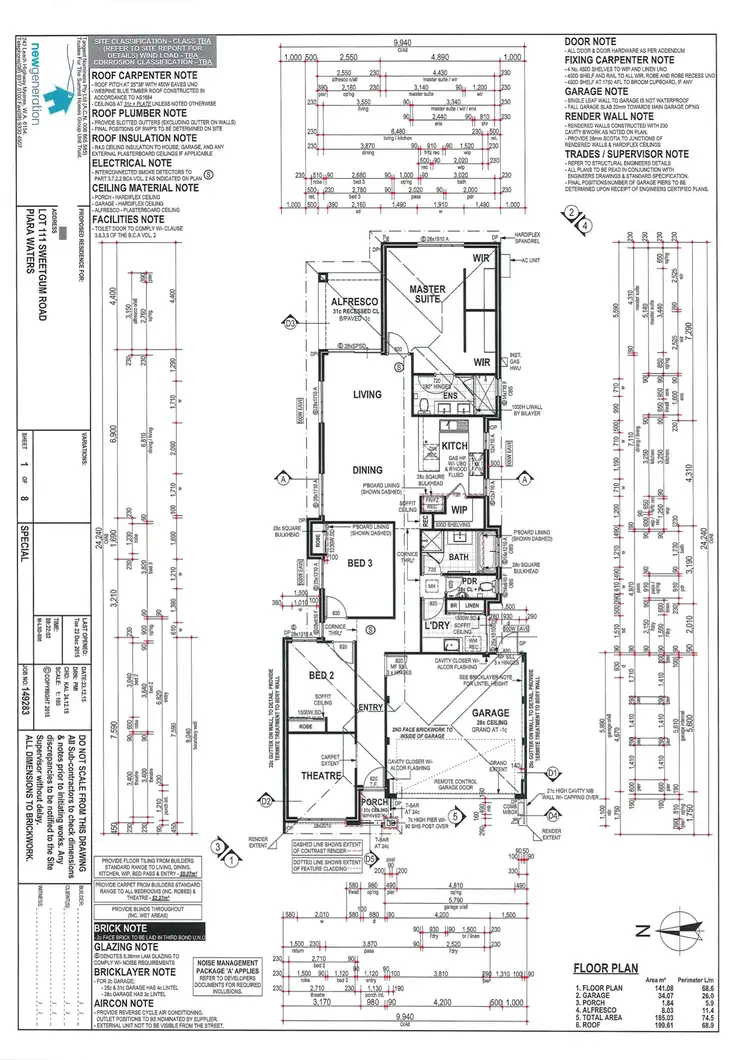 Floorplan of Homely house listing, 18 Sweetgum Way, Piara Waters WA 6112