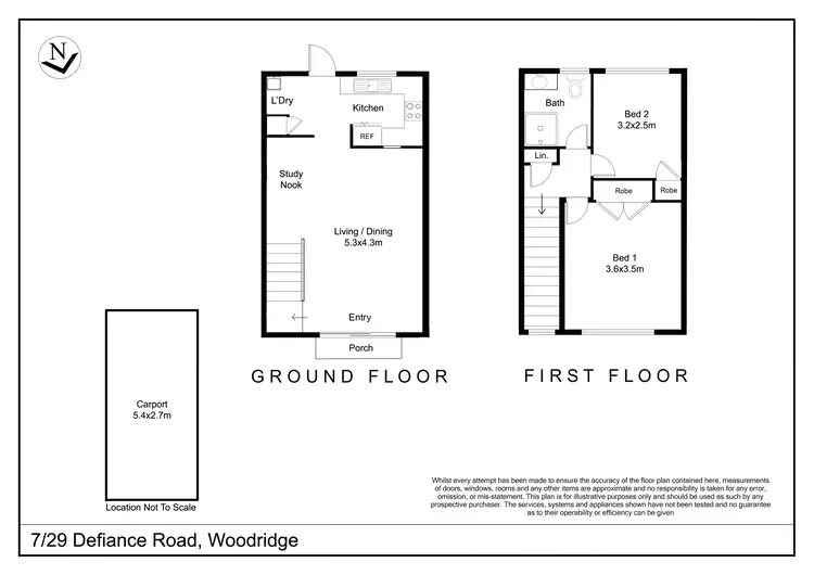 Floorplan of Homely unit listing, 7/29 Defiance Road, Woodridge QLD 4114