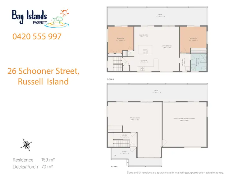 Floorplan of Homely house listing, 26 Schooner Street, Russell Island QLD 4184