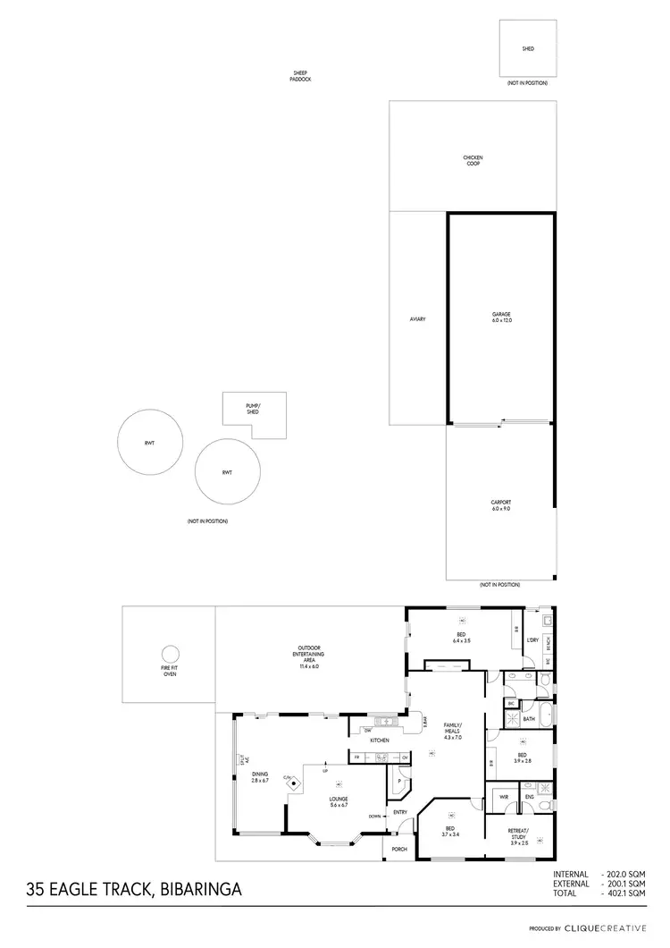 Floorplan of Homely house listing, 35 Eagles Nest Drive, Bibaringa SA 5118