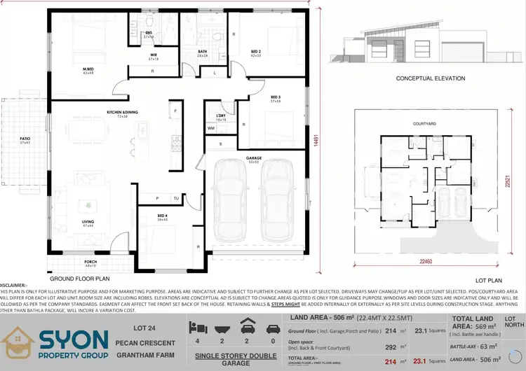 Floorplan of Homely house listing, 23 Pecan Crescent, Riverstone NSW 2765