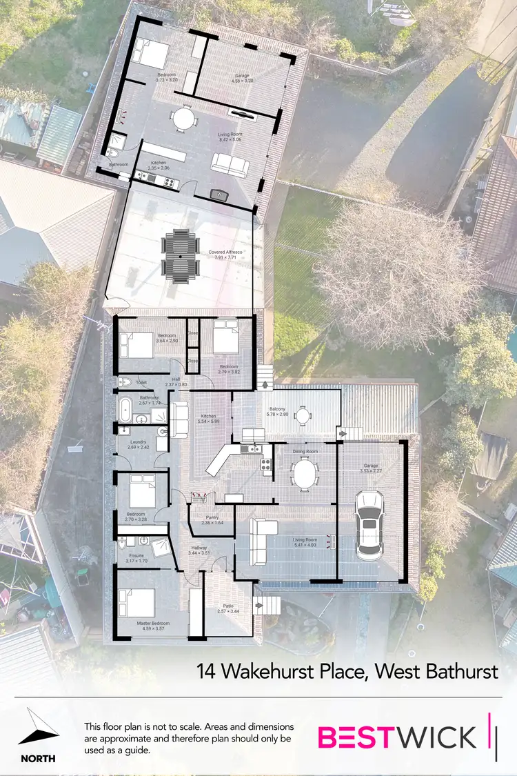 Floorplan of Homely house listing, 14 Wakehurst Place, West Bathurst NSW 2795