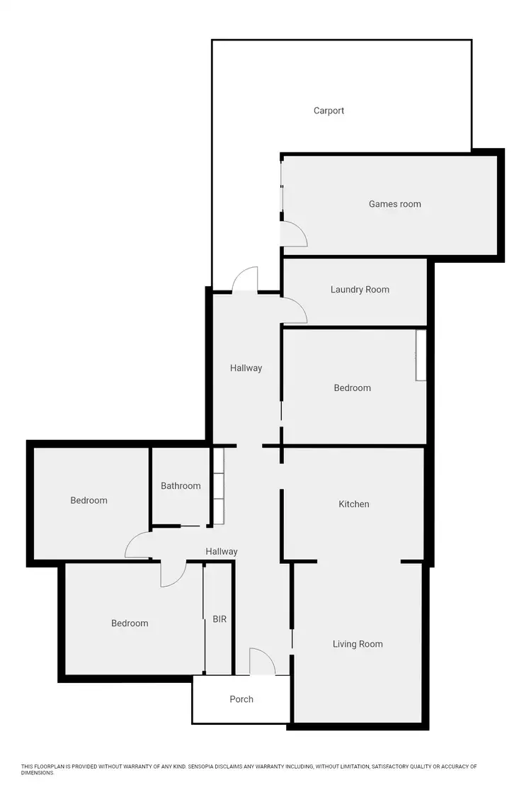 Floorplan of Homely house listing, 14 Werrigar Street, Warracknabeal VIC 3393