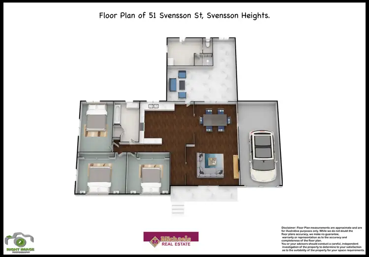 Floorplan of Homely house listing, 51 Svensson Street, Svensson Heights QLD 4670