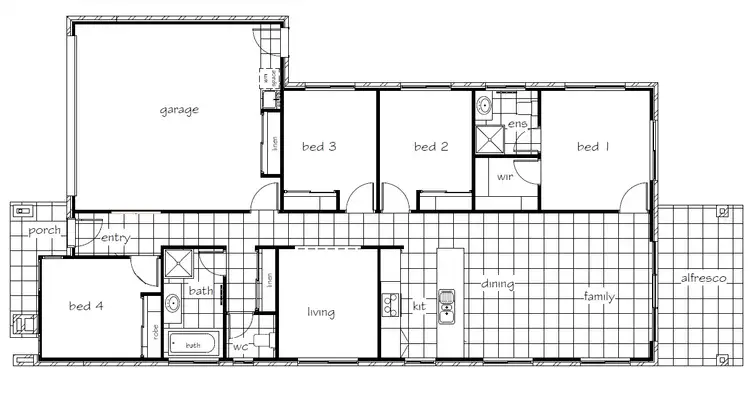 Floorplan of Homely house listing, 92 Dixon Drive, Pimpama QLD 4209