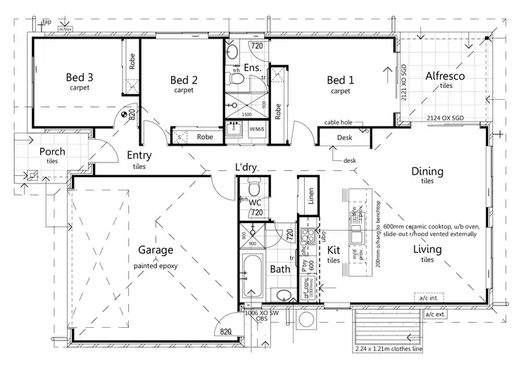 Floorplan of Homely house listing, 4 Mia Street, Flinders View QLD 4305