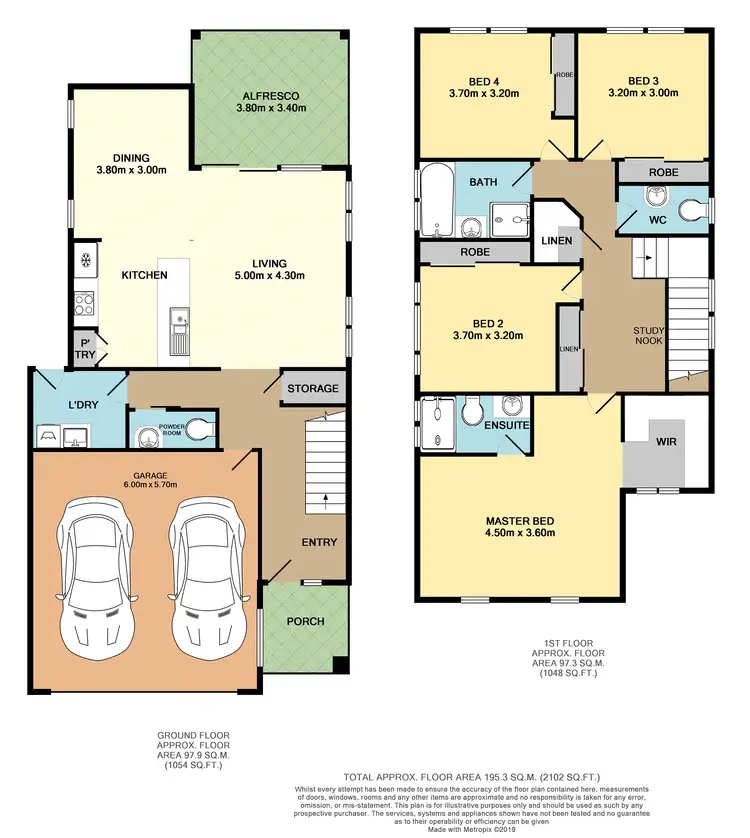 Floorplan of Homely house listing, 4 Kent Street, Heathwood QLD 4110