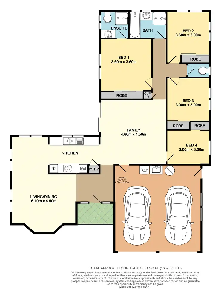 Floorplan of Homely house listing, 81 Rumsey Drive, Raceview QLD 4305