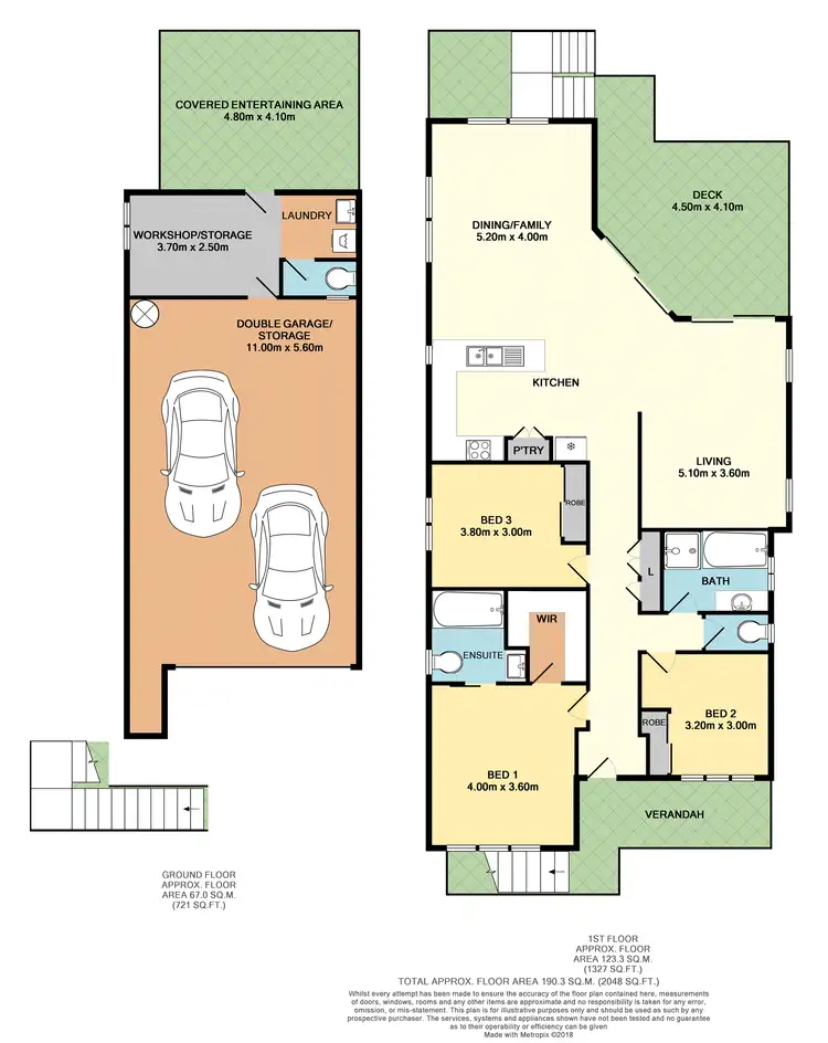 Floorplan of Homely house listing, 8 Vienne Court, Springfield QLD 4300